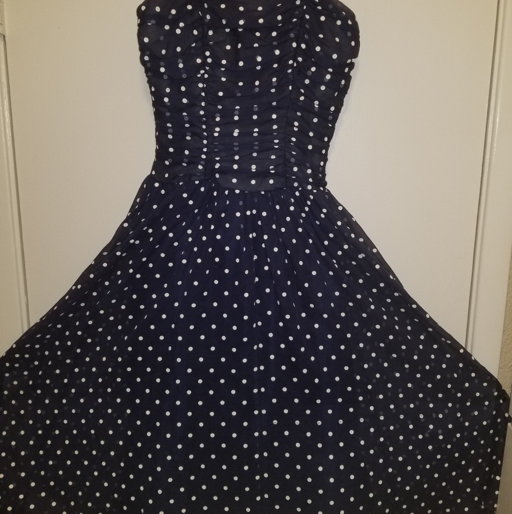 Vintage polka dot dress